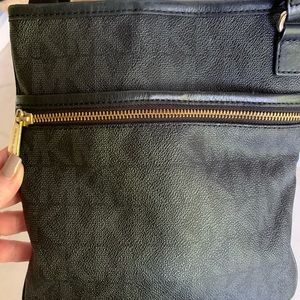 Michael Kors Black Crossbody Messenger Bag